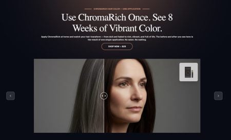 Image Comparison Hair Care Hero